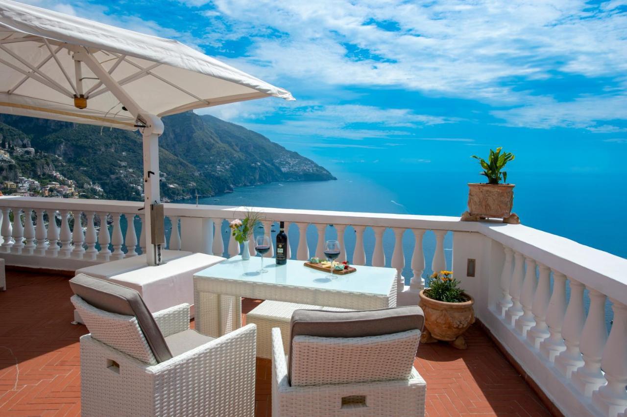 Villa Briganti Seaview Terrace Positano Exterior foto